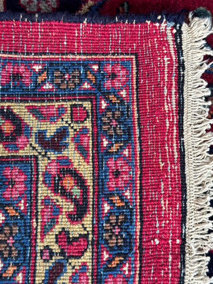 📌 RESERVED Handmade Persian Mashad Rug 390 x 290 cm | 12.8 x 9.5 ft