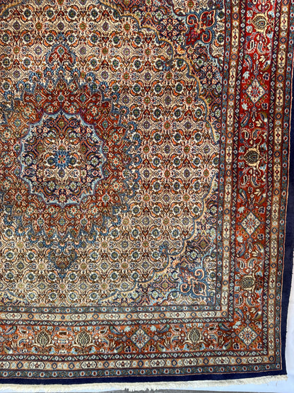 Handmade Persian Muod Rug 200 x 200 cm | 6.56 x 6.56 ft