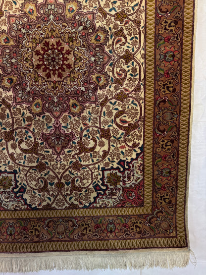 Handmade Persian Bidjar 153 x 102 cm | 5 x 3.35 ft