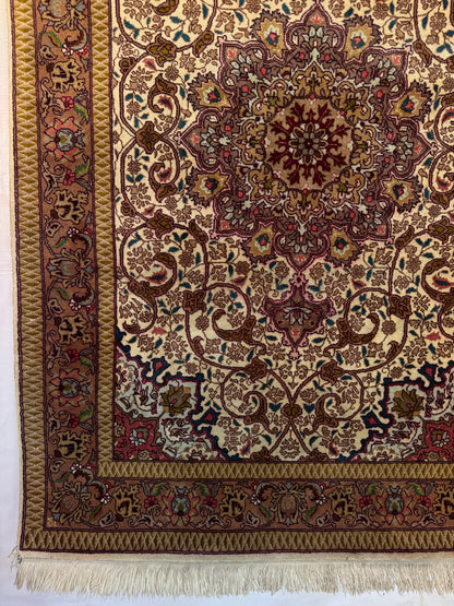Handmade Persian Bidjar 153 x 102 cm | 5 x 3.35 ft
