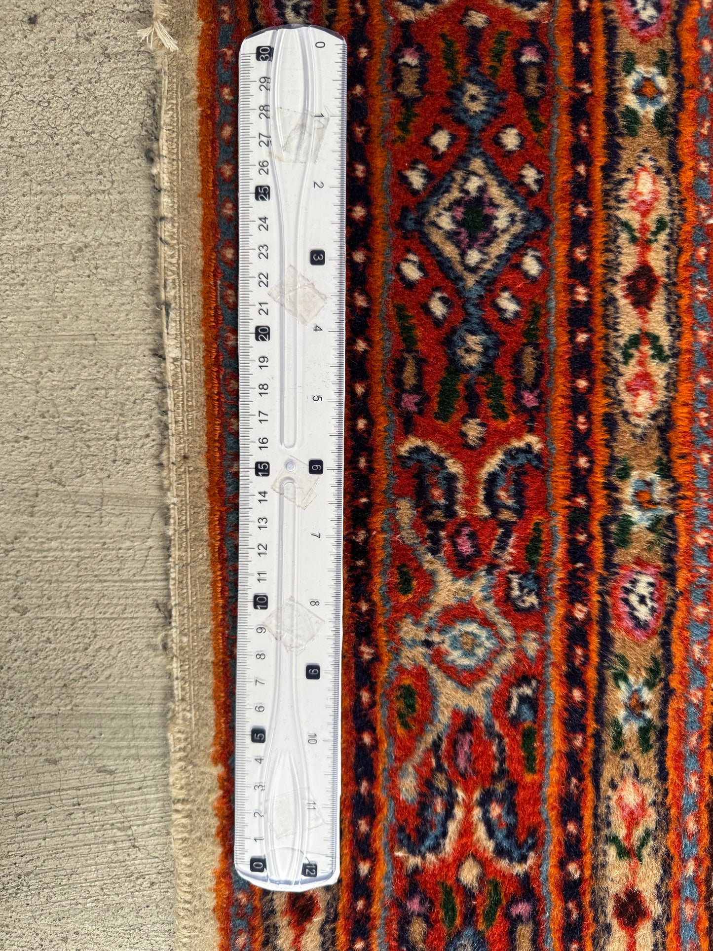 Handmade Persian Muod Runner 290 x 80 cm | 9.5 x 2.62