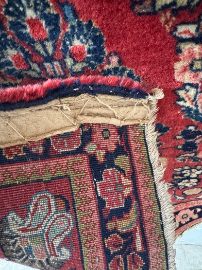 Handmade Persian Lilihan Rug 122 x 69 cm | 4 x 2.26 ft