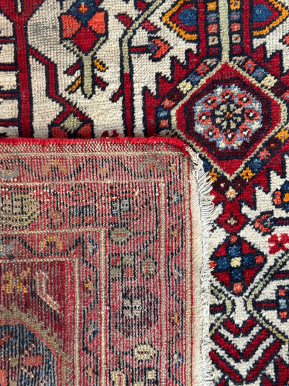 Handmade Persian Hamadan Rug 228 x 136 cm | 7.5 x 4.5 ft