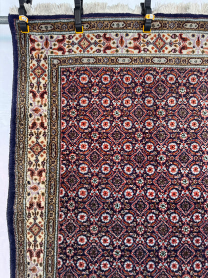 Handmade Persian Moud Rug150 x 105 cm | 4.9 x 3.4 ft
