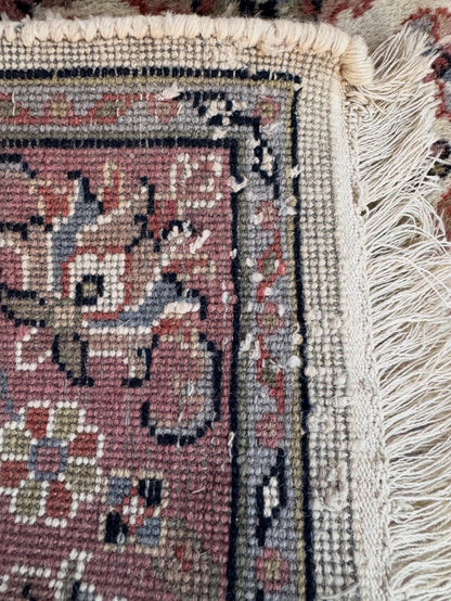 Handmade Indo Tabriz Rug 150 x 85 cm | 4.9 x 2.8 ft