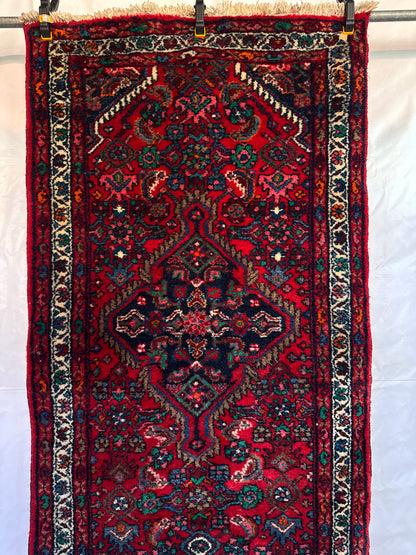 Handmade Persian Jozan Runner 333 x 90 cm | 11 x 3 ft