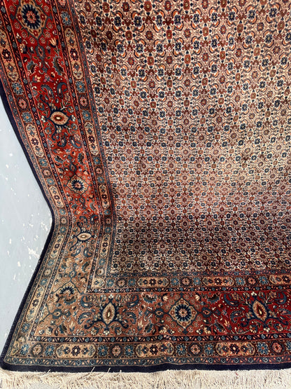 Handmade Persian Muod Rug 300 x 300 cm | 9.84 x 9.84 ft