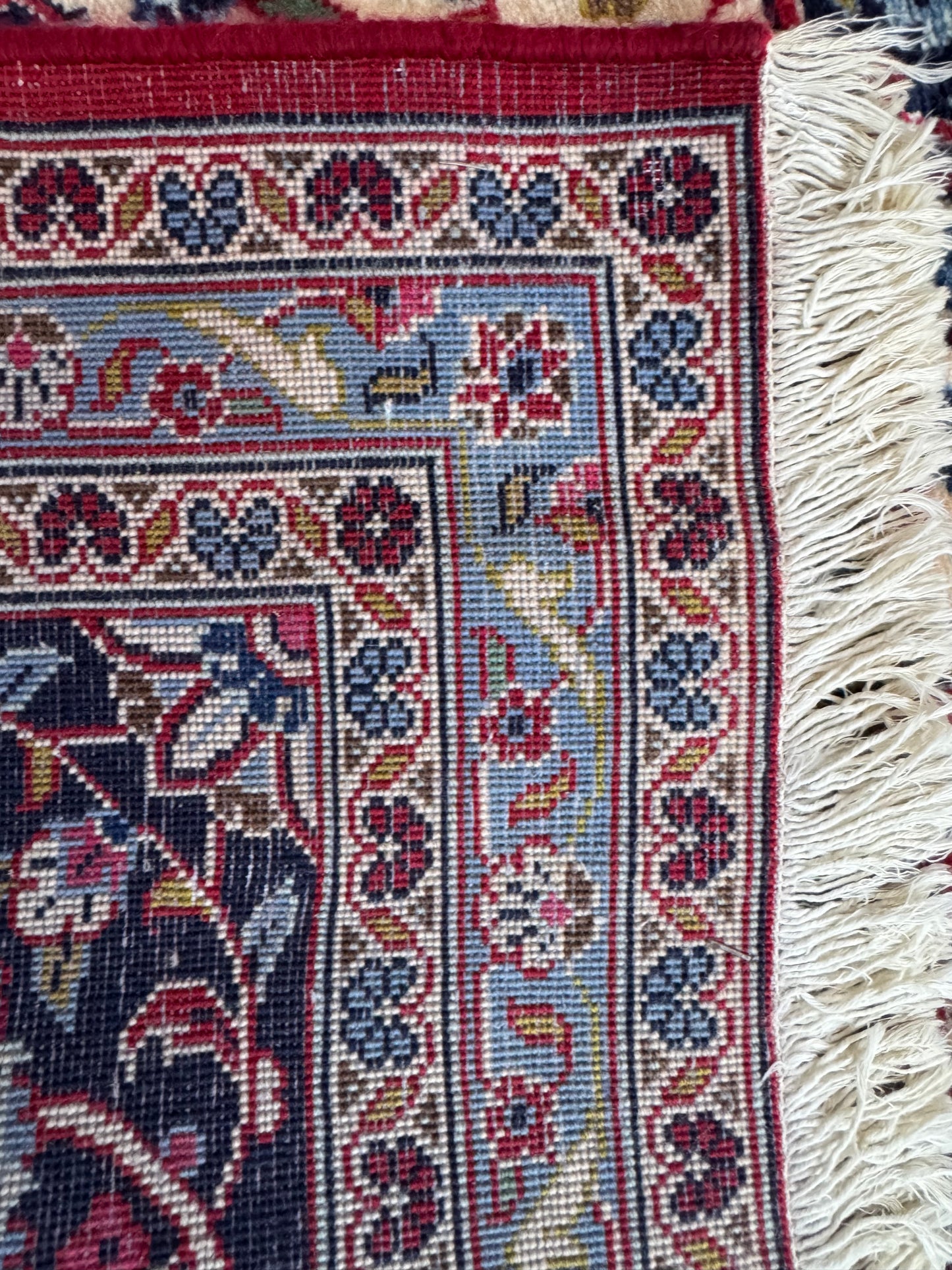 Handmade Persian Kashan 350 x 246 cm | 11.48 x 8.07 ft