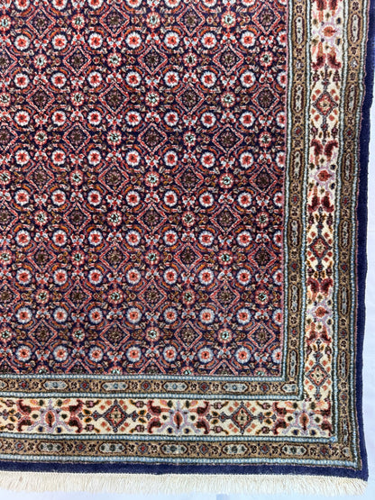 Handmade Persian Moud Rug150 x 105 cm | 4.9 x 3.4 ft