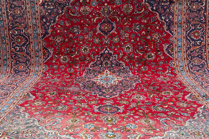Handmade Persian Kashan Rug
415 x 295 cm | 13.6 x 9.7 ft
