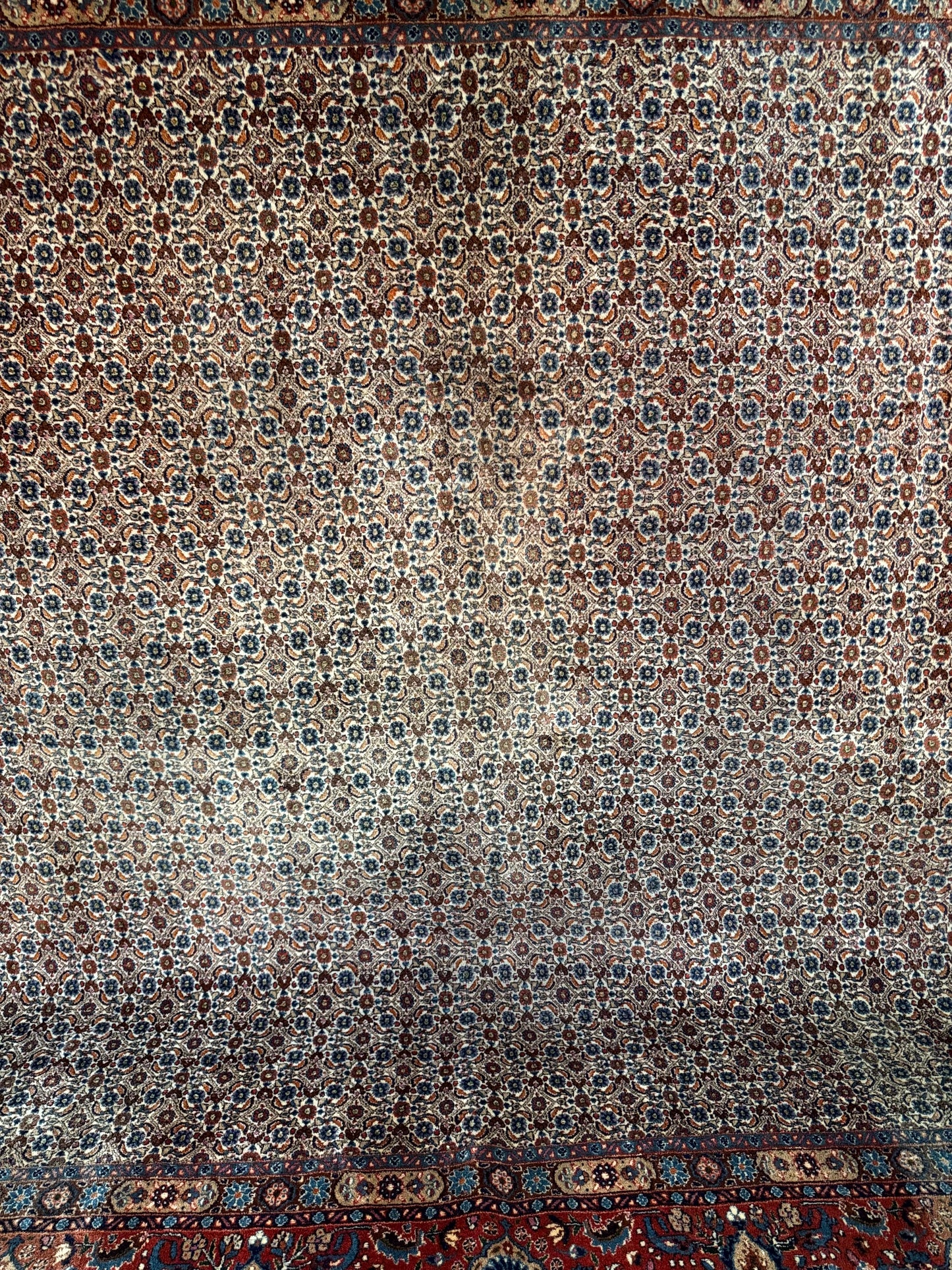Handmade Persian Muod Rug 300 x 300 cm | 9.84 x 9.84 ft