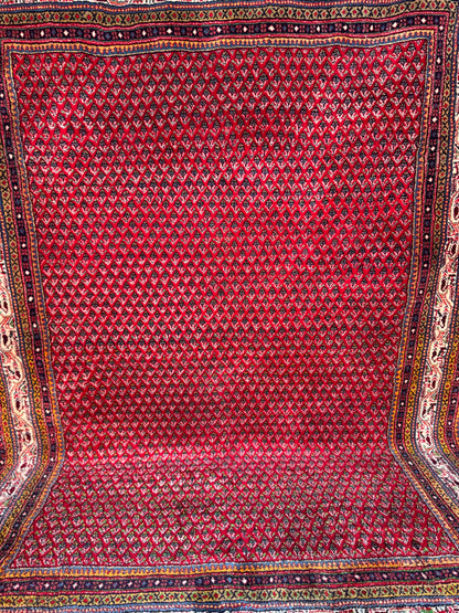Handmade Persian Sarouk Mir 325 x 225 cm | 10.66 x 7.38 ft
