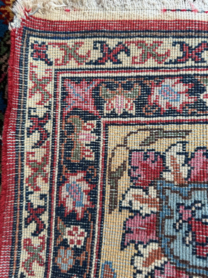 Handmade Romainian Rug 300 x 300 cm | 9.84 x 9.84 ft