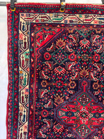 📌 RESERVED Handmade Persian Jozan Rug
145 x 100 cm | 4.76 x 3.28 ft