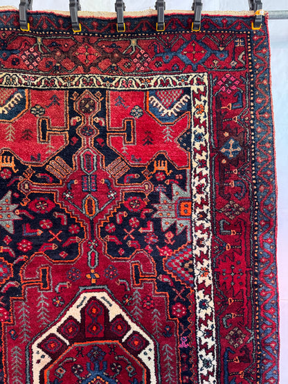 Handmade Persian Hamadan 260 x 125 cm | 8.53 x 4. 1 ft