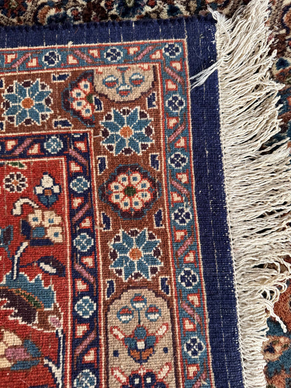 Handmade Persian Muod Rug 300 x 300 cm | 9.84 x 9.84 ft