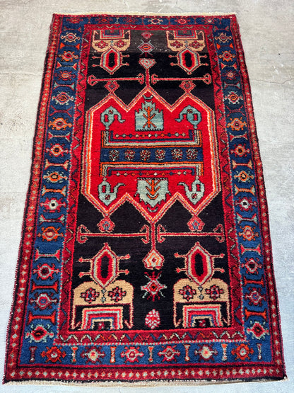 Handmade Persian Hamadan Rug
210 x 120 cm | 6.9 x 3.9 ft