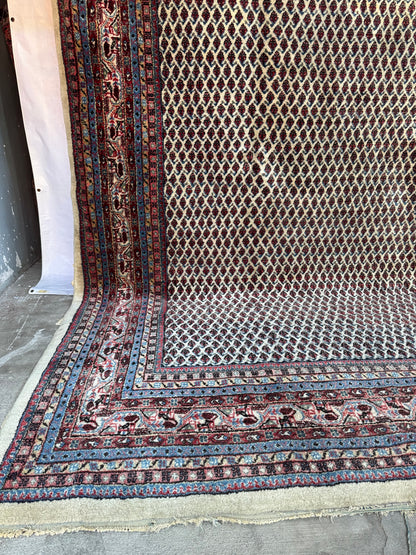 Handmade Persian Sarouk Mir 320 x 244 cm | 10.5 x 8 ft