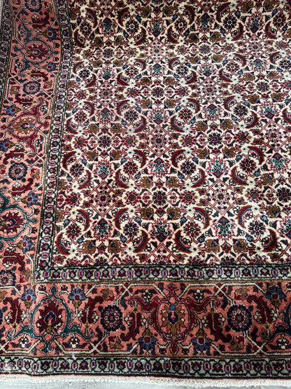 Handmade Persian Tabriz 398 x 300 cm | 13 x 9.84 ft