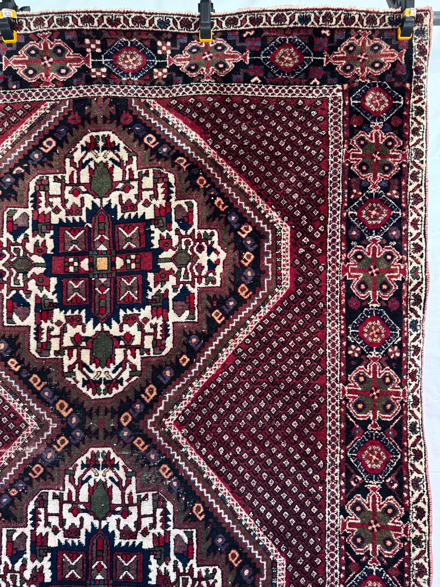 Handmade Persian Afshar 180 x 135 cm | 5.91 x 4.43 ft