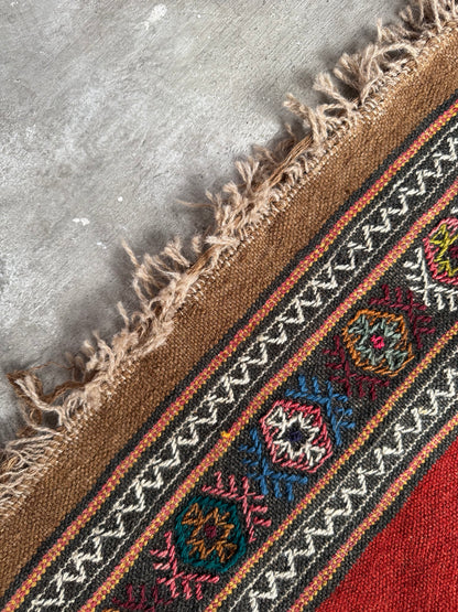 Handmade Anatolian Kilim Rug 187 x 107 cm | 6.14 x 3.51 ft