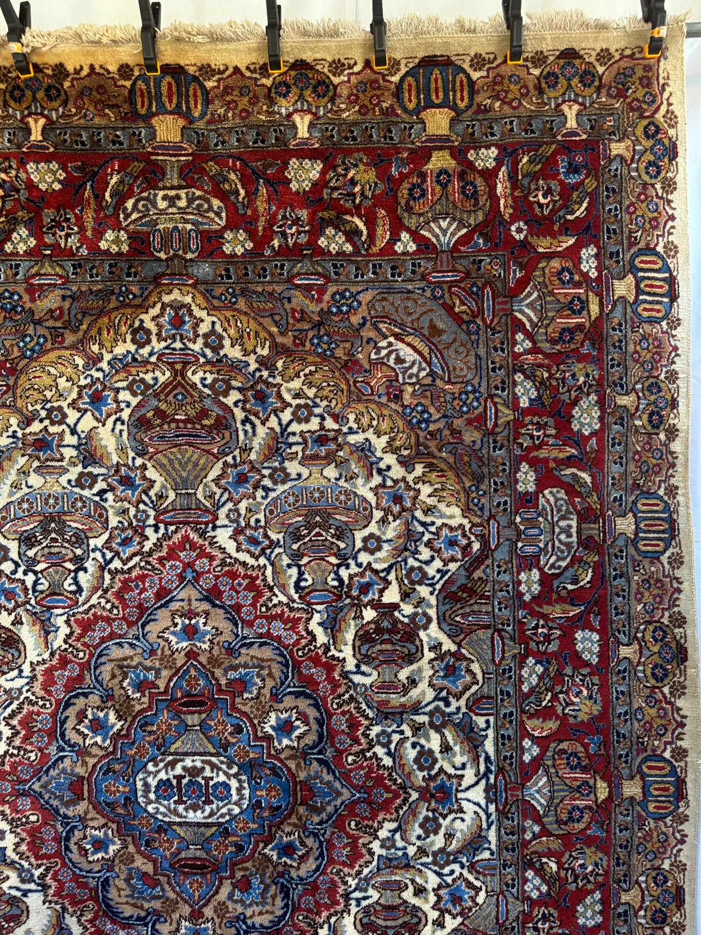 Handmade Persian Kashmar 290 x 203 cm | 9.5 x 6.66 ft