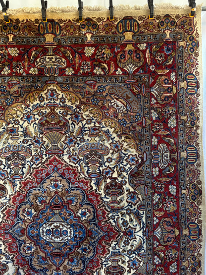 Handmade Persian Kashmar 290 x 203 cm | 9.5 x 6.66 ft