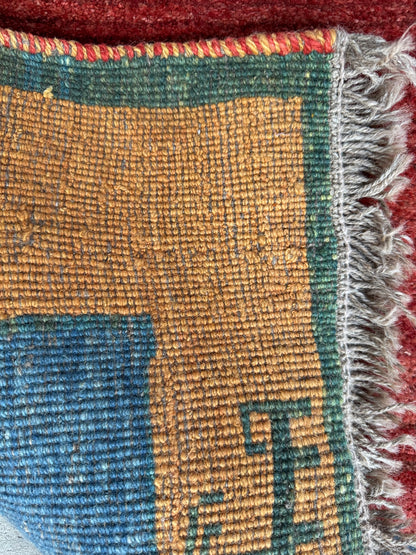 Handmade Persian Gabbeh Rug 220 x 175 cm | 7.22 x 5.74 ft