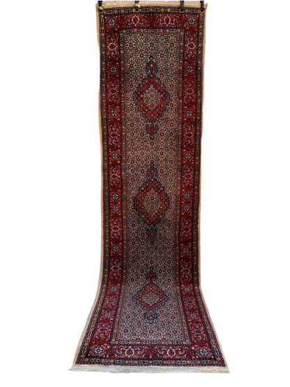 Handmade Persian Moud Runner300 x 80 cm | 9.8 x 2.6 ft