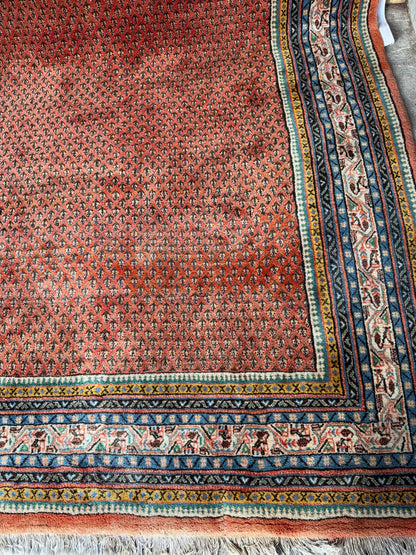 Handmade Persian Sarouk Mir 380 x 265 cm | 12.47 x 8.69 ft
