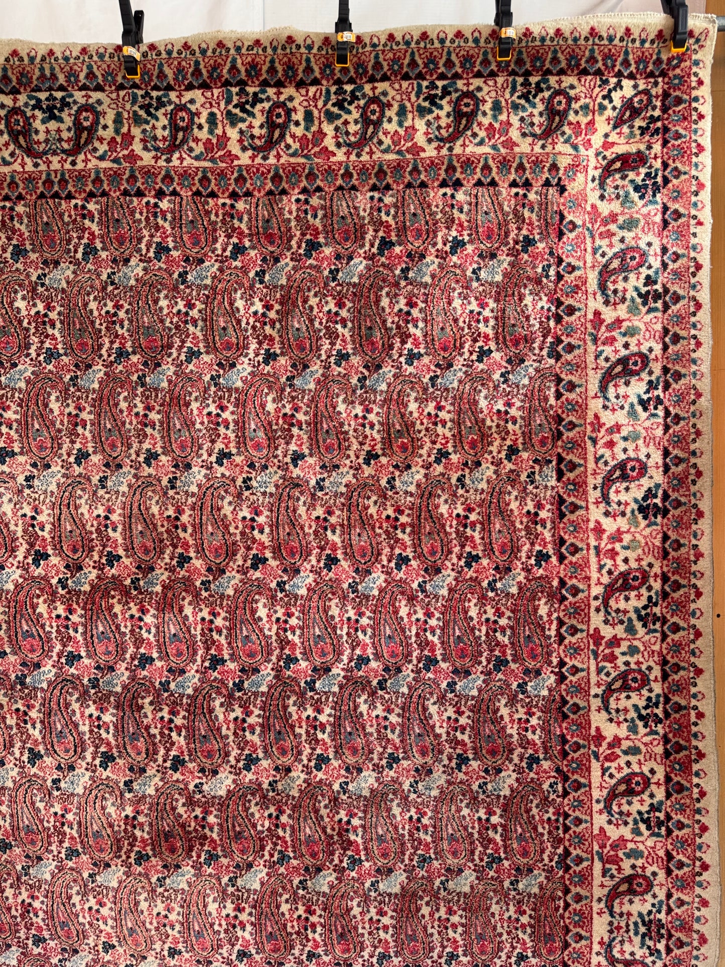 Handmade Persian Kirman Rug 365 x 263 cm | 12 x 8.63 ft