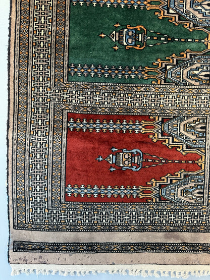Handmade Saf Rug 120 x 61 cm | 3.94 x 2 ft