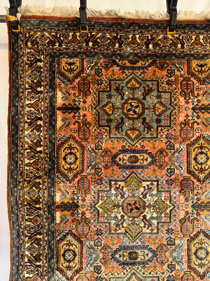 Handmade Persian Tabriz Rug 147 x 100 cm | 4.82 x 3.28 ft