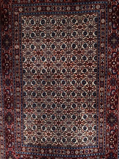Handmade Persian Muod 155 x 105 cm | 5.1 x 3.4 ft