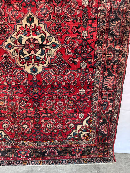 Handmade Persian Hosseinabad 220 x 150 cm | 7.22 x 4.92