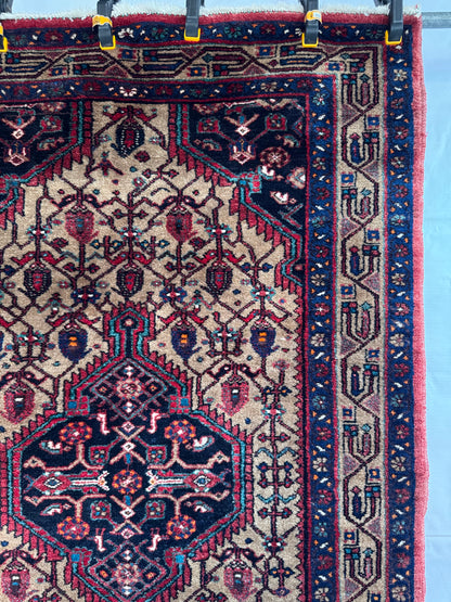 Handmade Persian Hosseinabad Rug 160 x 105 cm | 5.25 x 3.44 ft