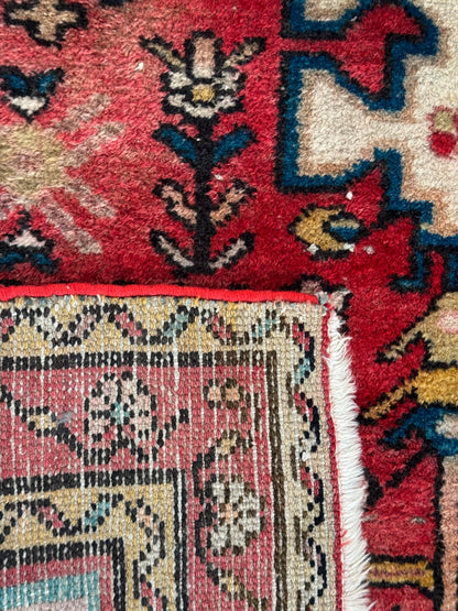 Handmade Persian Hamadan Rug 145 x 103 cm | 4.8 x 3.4 ft