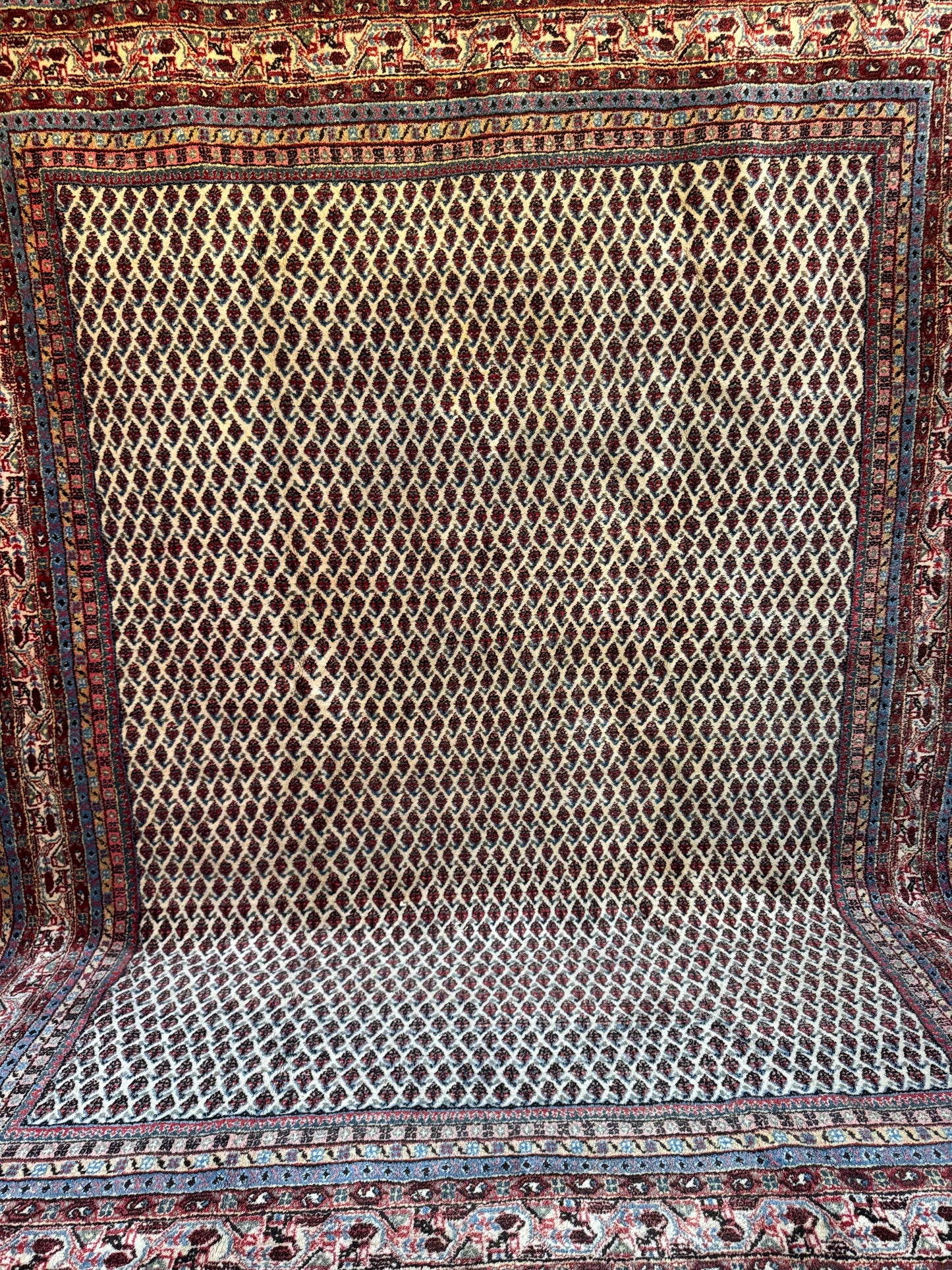Handmade Persian Sarouk Mir 320 x 244 cm | 10.5 x 8 ft