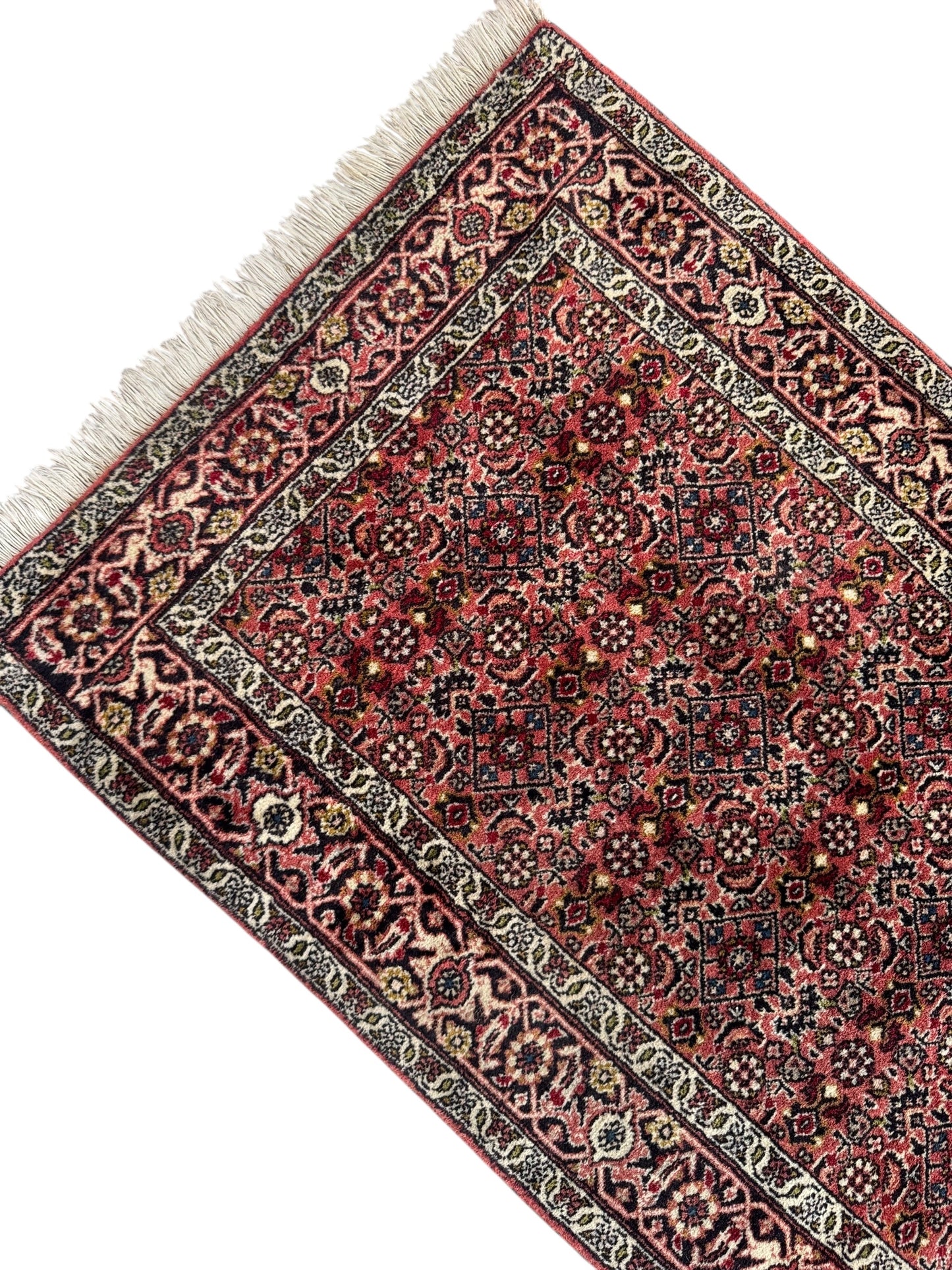 Handmade Persian Bidjar Runner 247 x 71 cm | 8.1 x 2.33 ft
