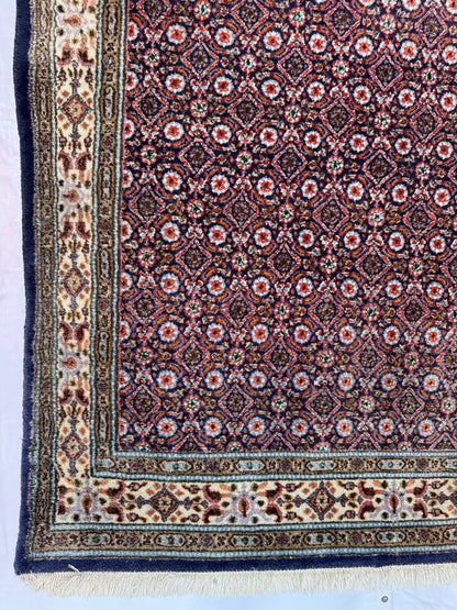 Handmade Persian Moud Rug150 x 105 cm | 4.9 x 3.4 ft