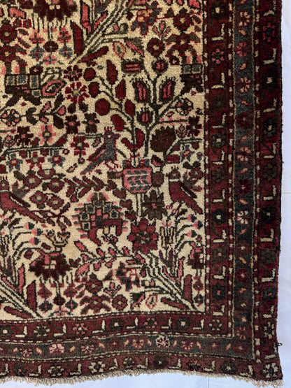 Handmade Persian Roudbar Rug
145 x 99 cm | 4.76 x 3.25 ft