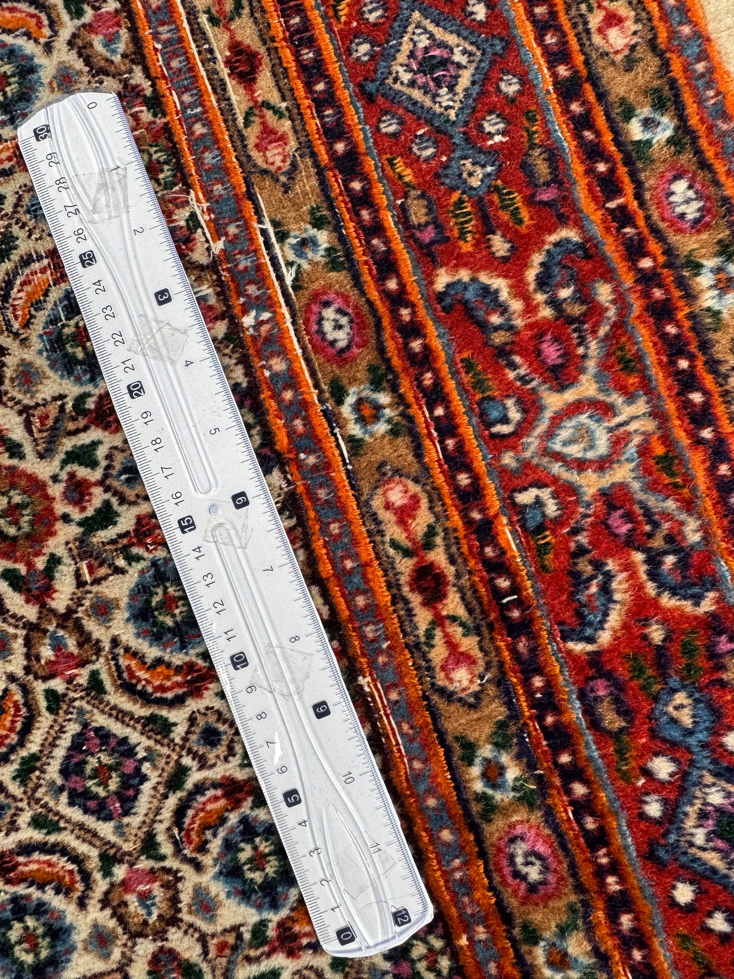 Handmade Persian Muod Runner 290 x 80 cm | 9.5 x 2.62