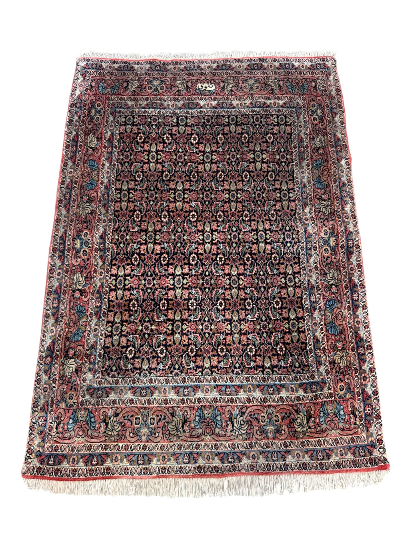 📌 RESERVED Handmade Persian Bidjar 160 x 110 cm | 5.25 x 3.61 ft