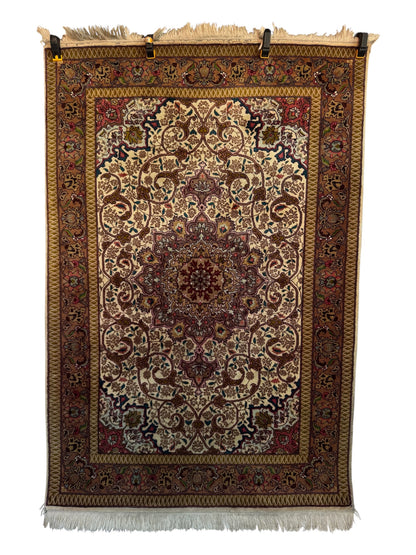 Handmade Persian Bidjar 153 x 102 cm | 5 x 3.35 ft