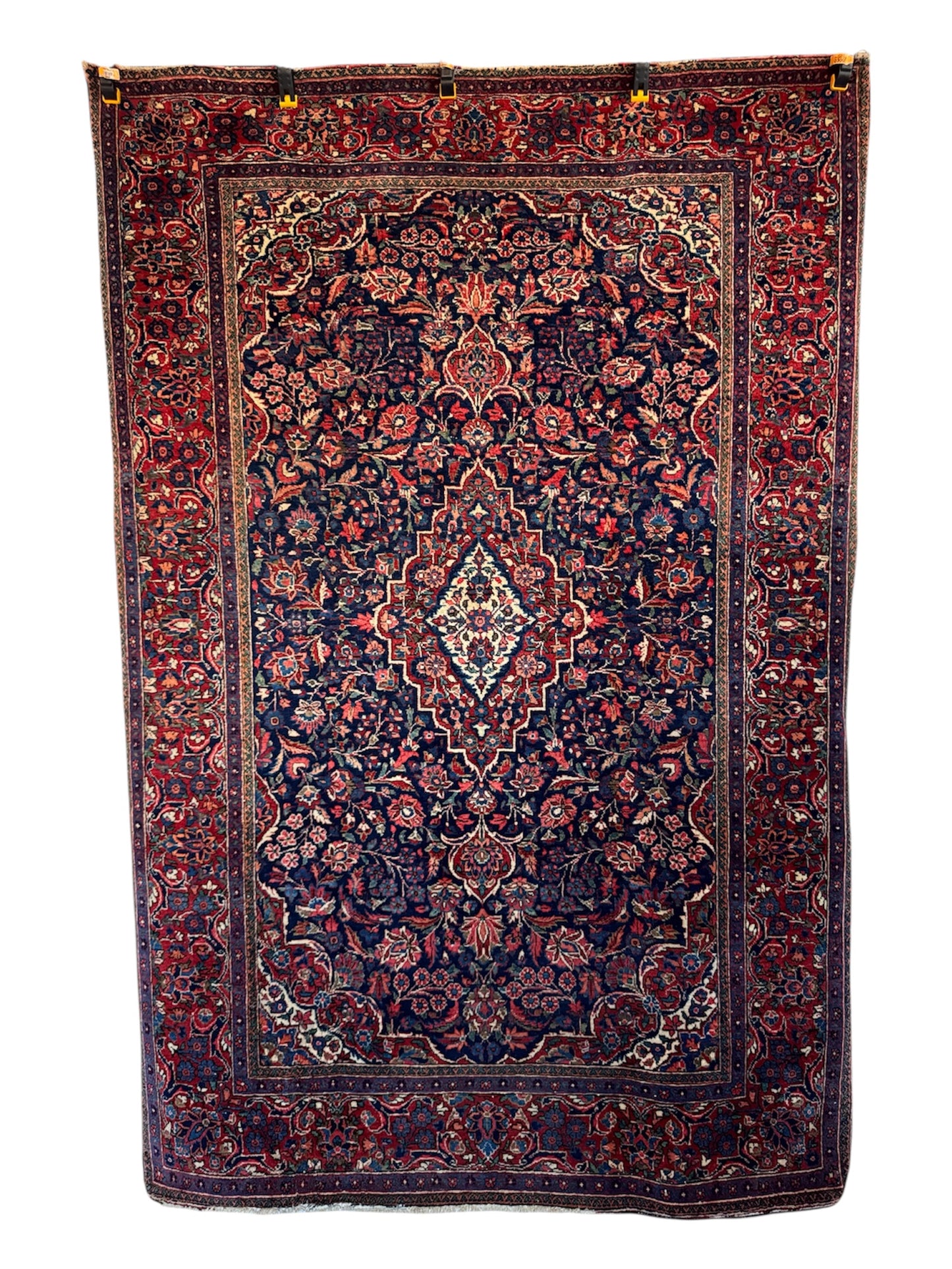 Handmade Persian Qom Rug 201 x 134 cm | 6.6 x 4.4 ft