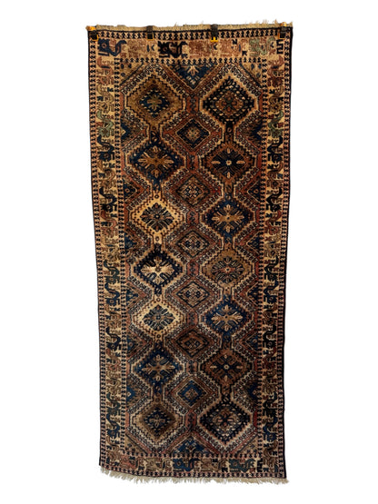 Handmade Persian Yalameh Runner 188 x 84 cm | 6.17 x 2.76 ft