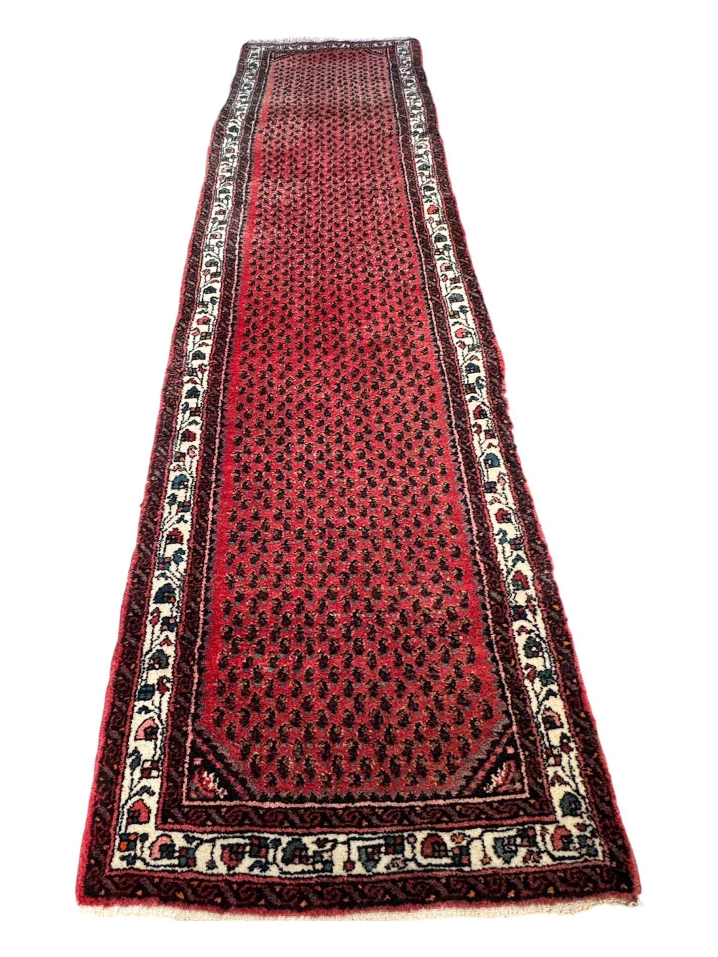 Handmade Mir Runner 308 x 82 cm | 10 x 2.7 ft