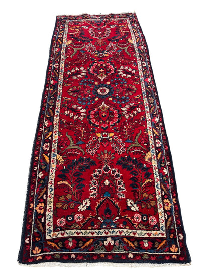 Handmade Persian Lilihan Runner 225 x 84 cm | 7.4 x 2.8 ft