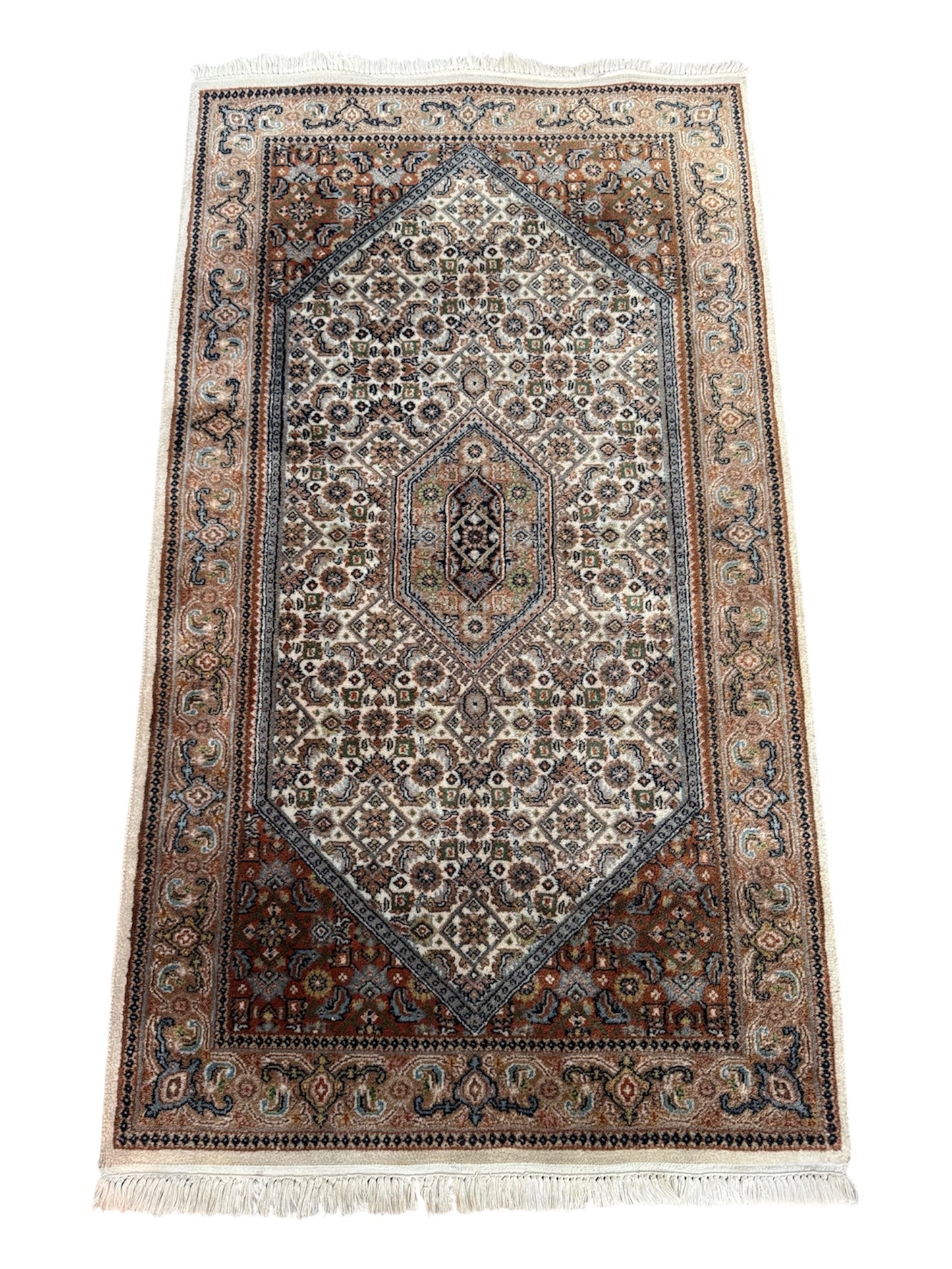 Handmade Persian Muod 161 x 89 cm | 5.3 x 3 ft