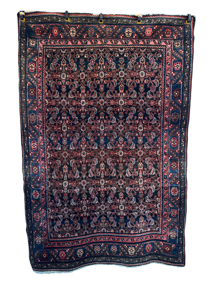 📌 RESERVED Handmade Persian Malayer 206 x 135 cm | 6.8 x 4.4 ft